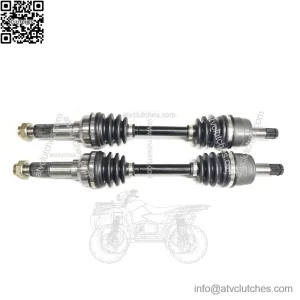 Pair of Front Axles for Yamaha Big Bear 400 & Grizzly 340 450 IRS 4x4