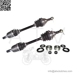 Front Axles with Bearing Kits for Honda Foreman, Rincon & Rubicon 500/680