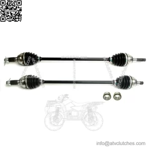 Front Axles with Bearings for Can-Am Maverick X3 XRS, 705401829, 705401830