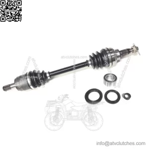 Front Right Axle with Wheel Bearing Kit for Honda Foreman / Rubicon / Rincon