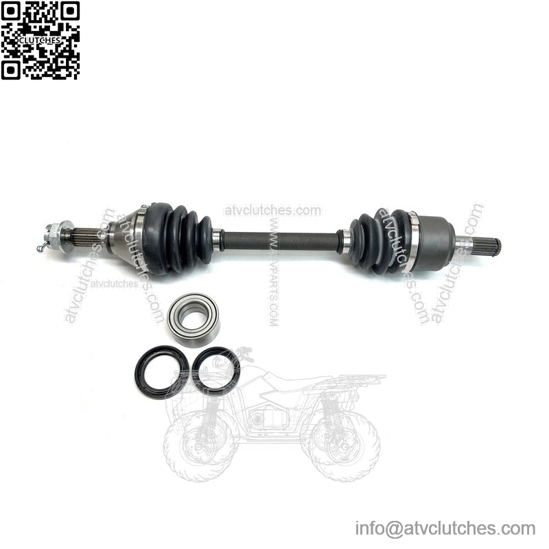 Front Right Axle & Wheel Bearing Kit for Kawasaki Brute Force 750 08-11