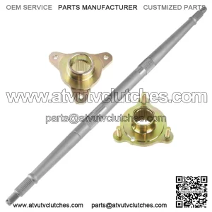 Polaris Scrambler 500 2X4/4X4 2005-2012 Rear Axle Shaft Brake Disc Sprocket Hubs