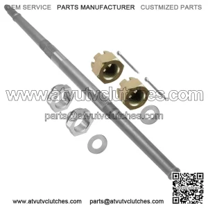 Polaris Scrambler 500 2002-2004 Rear Axle Castle Nut w/Washer Kit - 5133181