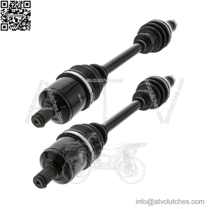 Front CV Axle Drive Shaft for Polaris RZR 570 Trail & 800, Part No. 1332440 (2 Pack)