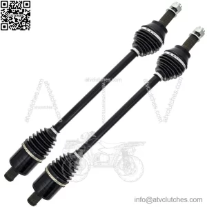 Front CV Axle Half Drive Shaft for Polaris Ranger 1000 Crew, Part No. 1337122 (2 Pack)