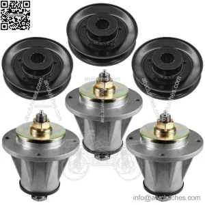 42" Deck Spindle & Pulley for Husqvarna iZ 4217/iZ 4217 C/iZ 6125/IZC 5221