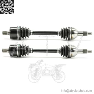 Rear CV Axle Pair for Can-Am Maverick Trail 700/800/1000 (2018-2023) - 4x4 Drivetrain Replacement
