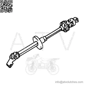 Toyota Steering Shaft - OEM #4522008011