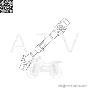 Kia Steering Shaft Assembly - OEM #564003F300