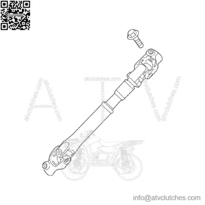 Mazda Steering Shaft - OEM #GHT232AB0