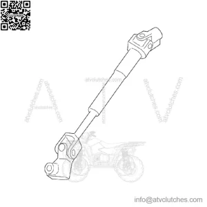 Nissan Steering Shaft/Joint - Replaces #480801KA0B