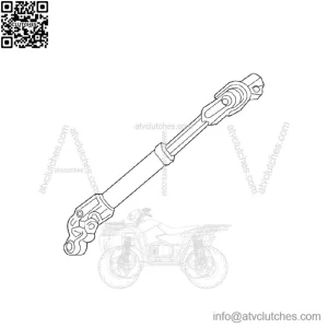 Toyota Intermediate Steering Shaft - OEM #45260-F4010