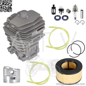 Cylinder Piston Bearing Kit For Poulan 2375 1950LE 1975 Woodshark 42cc Chainsaw