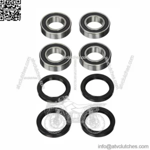 Fits 2010 Kawasaki KAF950 Mule 4010 Trans 4x4 Diesel Wheel Bearing Kit