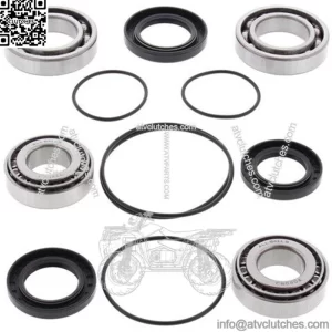 Front Differential Bearings For 2009-13 Kawasaki Mule 4010 4x4 Diesel
