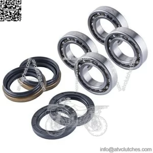 Yamaha Big Bear  Kodiak Wolverine front wheel bearings & seals kit 350  400