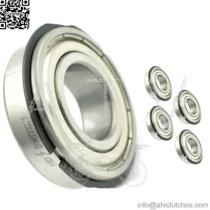(4 Pack) Front Wheel Bearings fits John Deere Gator CS, CX, TE, TH, 6x4