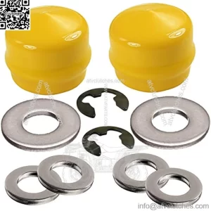 10pc Front Wheel Hardware Kit replaces John Deere D100 D105 D110 D120 D130 D140 D150 D160 X110 X120 X125 X140 X145 X165 X300 X304 X305 X310 X320 X324 X340 LT133 LT150 LT155 LT166 LT170 LT180