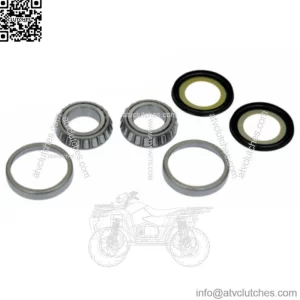 1" Fork Neck Post Stem Bearing Race Dust Seals Set Harley OEM 48300-60 48315-60 (For: Harley-Davidson)