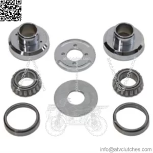 Neck Cups Integrated Internal Fork Stops Wide Glide Springer Chopper Harley 36+ (For: Harley-Davidson)