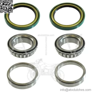 Rear Axle Wheel Bearing & Seal Kit for Polaris fits Many 1998-2009 ATV