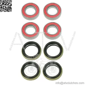 Both Front Wheel Bearings & Seals Kit for Yamaha Grizzly 600 4x4 1999 2000 2001