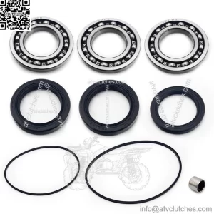 Front Differential Bearing Seal Kit for Polaris Ranger 400 500 700 800 Sportsman 300 400 450 500 700 800 2009-2014