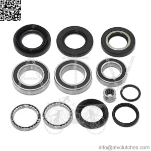 Rear Differential & Axle Bearings Seals Kit For Honda Rancher 420 TRX420 2007-2013