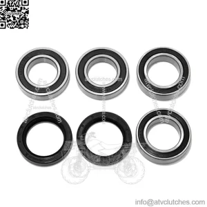Rear Wheel Axle Bearings Seals Kit For Honda ATC250SX / Big Red 250 ATC250ES 1985