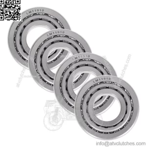 (4) FOR CLUB CAR PRECEDENT GOLF CART FRONT WHEEL HUB BEARINGS 2004-UP G&E