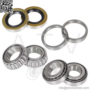 For EZGO Front Wheel Hub Bearings & Seal Golf Cart Gas or Elec 1976 & UP,2 pack