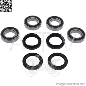 Suzuki LT-A400 400 Eiger/LT-F400 400 Eiger Front Wheel Bearings and Seals X2