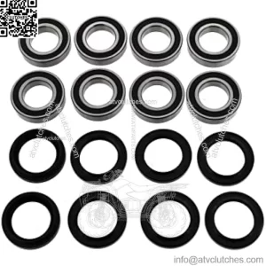 Suzuki LT-A400F 400 Eiger/LT-F400F Eiger Front Rear Wheel Bearings and Seals