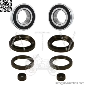 Both Front Wheel Bearing Seal Kits for 88-00 Honda TRX300FW Fourtrax 4x4 (For: Honda)