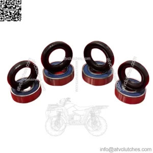 Honda TRX200SX 1986-1988 Both Front Wheel Bearings And Seals  (For: Honda FourTrax 200)