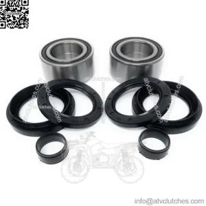 Front Wheel Bearing and Seal Kits Fits Honda 98-04 TRX450 FE FM Fourtrax Foreman (For: Honda)