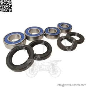 Fits Honda TRX300 Fourtrax 88-92 Both Front Wheel Bearings And Seals 25-1035-2 (For: Honda)