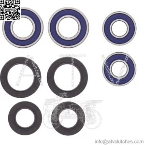 Both Front Wheel Bearing Seal for Honda  TRX300 Fourtrax 2WD 1988-1992 (For: Honda)
