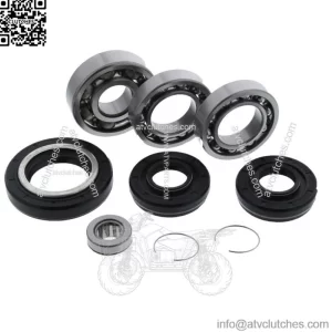 Honda FourTrax 300 TRX300 Front Differential Bearing and Seal Kit 1988 - 2000 (For: Honda)