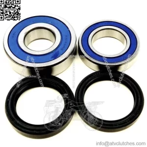 REAR AXLE WHEEL HUB BEARING SEAL KIT HONDA TRX420 420 SOLID AXLE RANCHER 2014-24 (For: Honda)