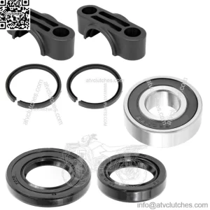 Steering Stem Bushing Bearing Seal Kit for Yamaha Raptor 700 YFM700 2006 - 2012 (For: Yamaha Raptor 700)