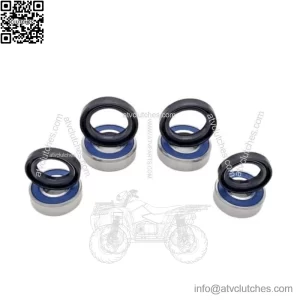 Honda TRX450ER 450ER 2006-2014 Both Front Wheel Bearings And Seals