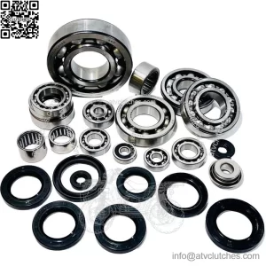 YFZ450 YFZ 450 Carb Model Bearings Motor Engine Bottom End Bearing Seals Kit Set