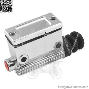 Biker's Choice Chrome Kelsey-Hayes Type Rear Master Cylinder For Harley