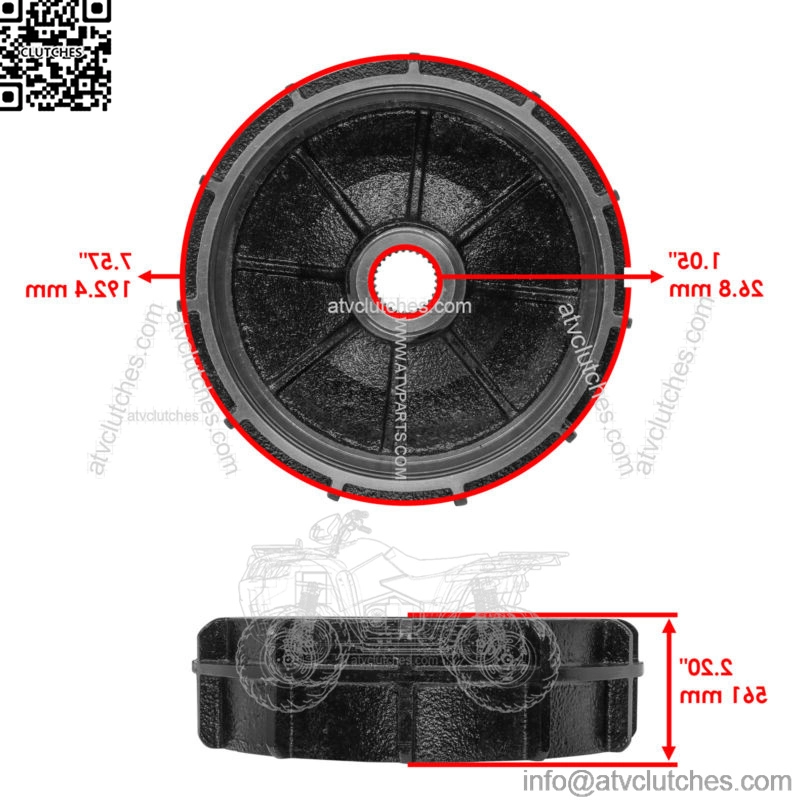 43620-HR3-A20 06430-HN0-A20 Rear Brake Drum w/Brake Shoes For Honda - Image 2