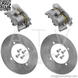 1XD-2580T-00-00  Front Brake Caliper And Disc W/Bolts For Yamaha 2014-2023