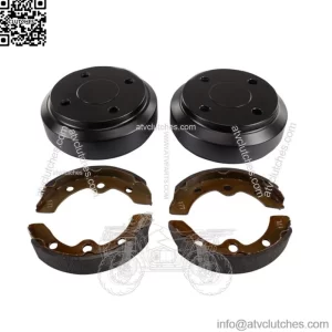 Club Car Brake Kit Drums & Shoes For  DS 1995-Up & Precedent 2004+ Golf Cart