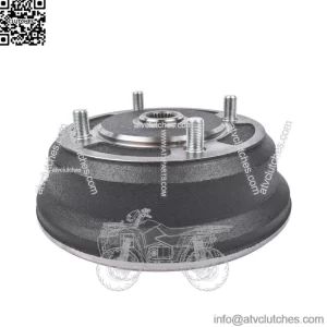 Front Brake Drum for Kawasaki Mule 3000 3010 3020 4000 4010 2x4 4x4 KAF620G (For: More than one vehicle)