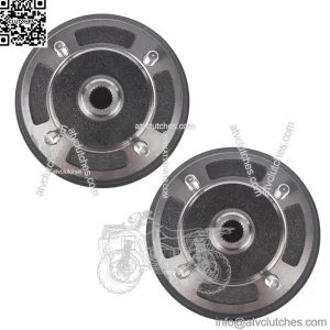 2X Front Brake Drums for Kawasaki Mule 3000 3010 4000 4010 Gas Diesel 2001-2008
