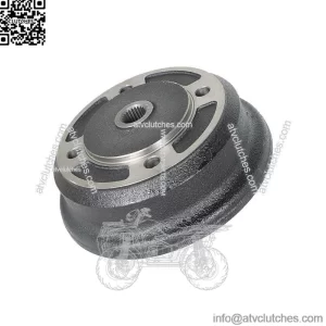 Front Brake Drum Gas Diesel Studs For Kawasaki Mule 3000 3010 4000 4010 2x4 4x4